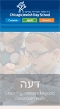 Mobile Screenshot of chicagojewishdayschool.org